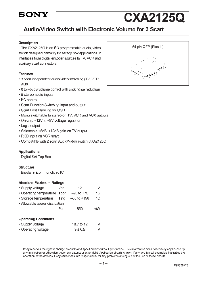 CXA2125Q_24149.PDF Datasheet