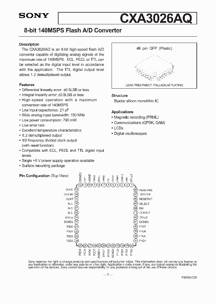 CXA3026_46056.PDF Datasheet