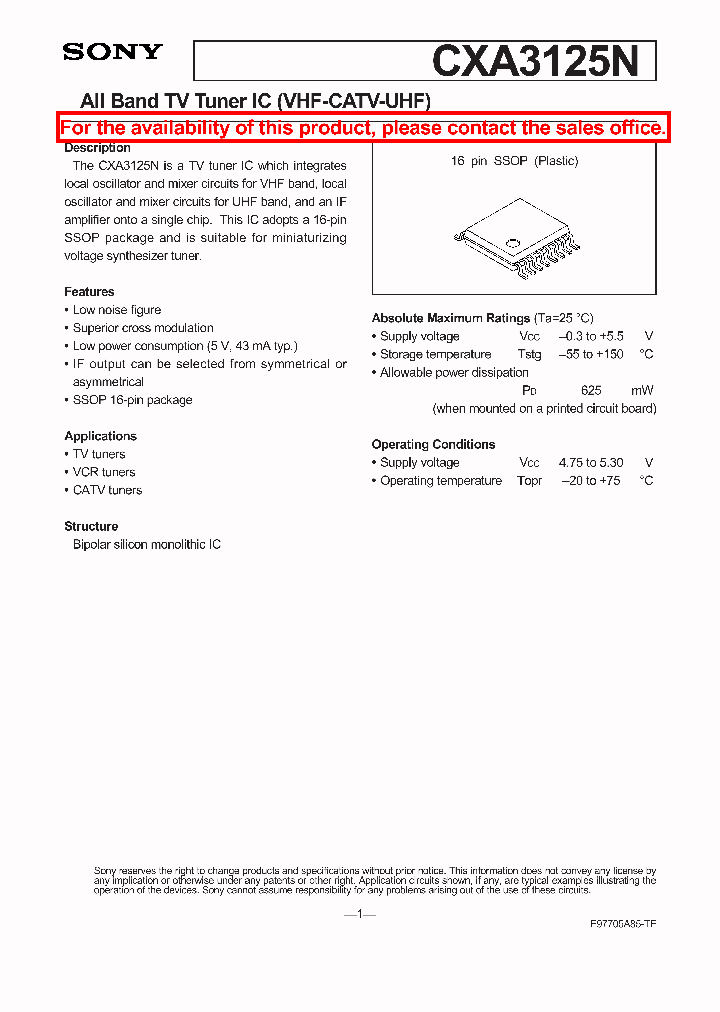 CXA3125N_144891.PDF Datasheet