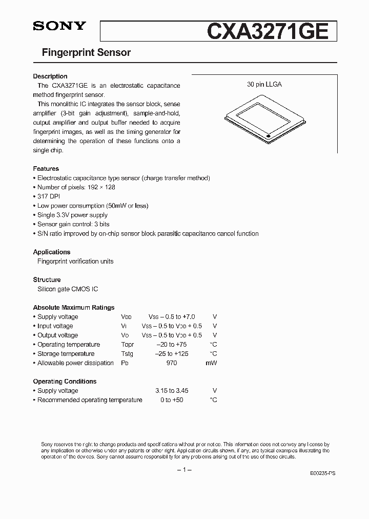 CXA3271GE_100440.PDF Datasheet