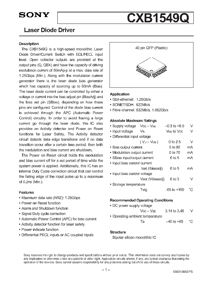 CXB1549_40384.PDF Datasheet