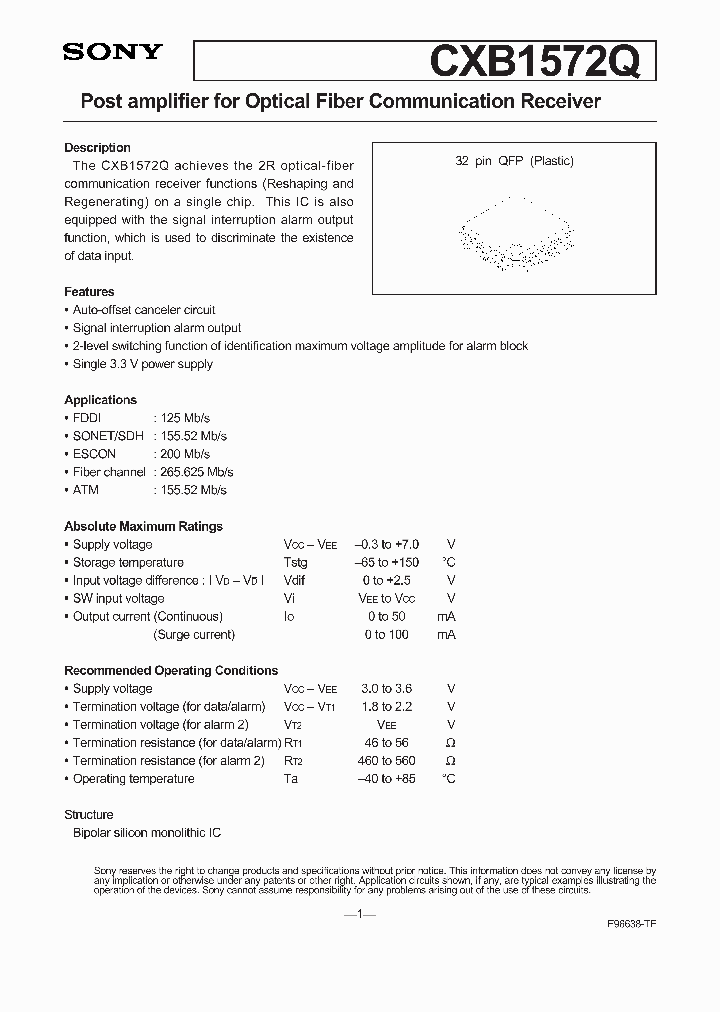 CXB1572Q_40392.PDF Datasheet