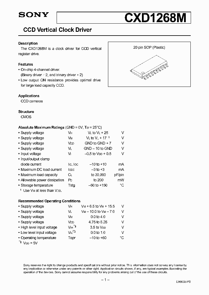 CXD1268_101599.PDF Datasheet