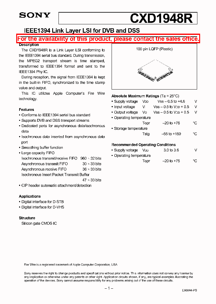 CXD1948R_152816.PDF Datasheet