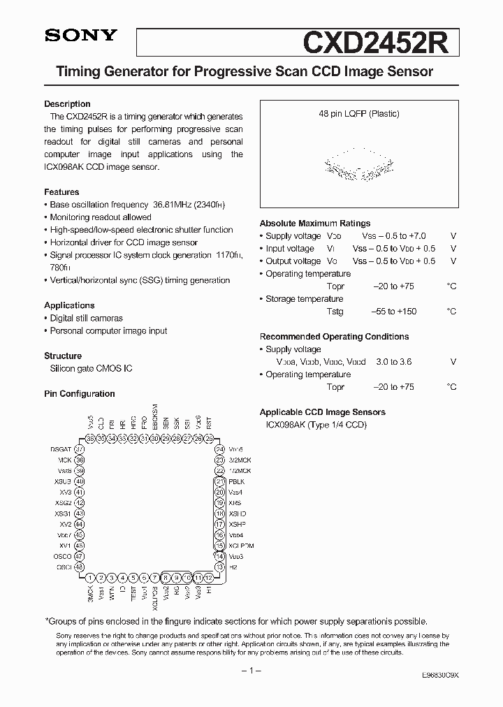 CXD2452R_144416.PDF Datasheet