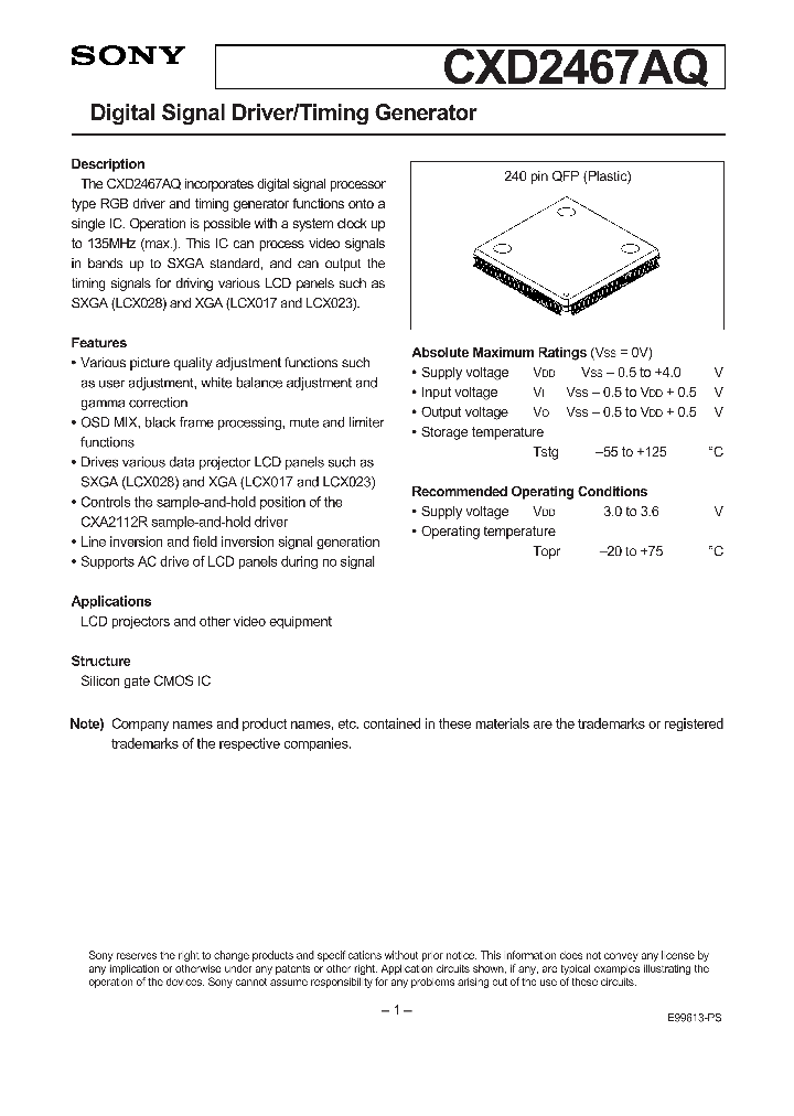 CXD2467AQ_101576.PDF Datasheet