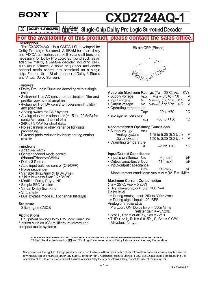 CXD2724AQ-1_170365.PDF Datasheet