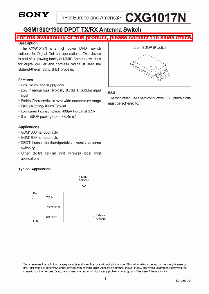 CXG1017_102693.PDF Datasheet