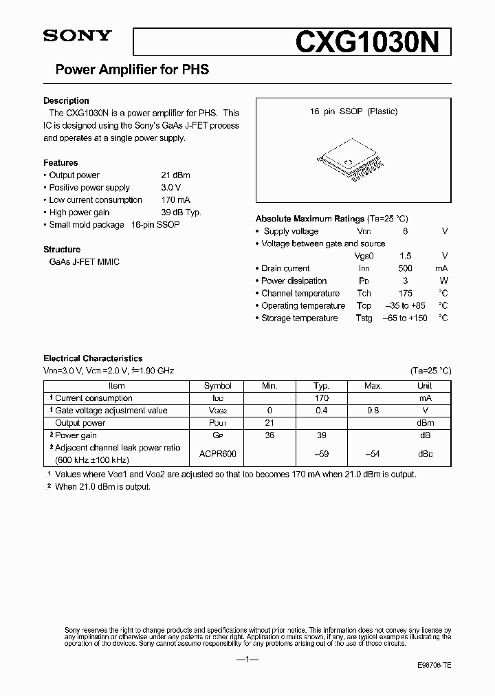 CXG1030N_148998.PDF Datasheet