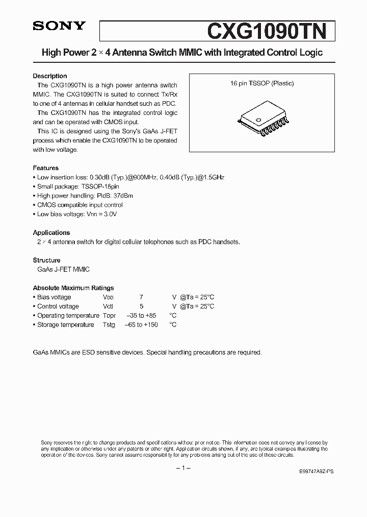 CXG1090TN_163051.PDF Datasheet