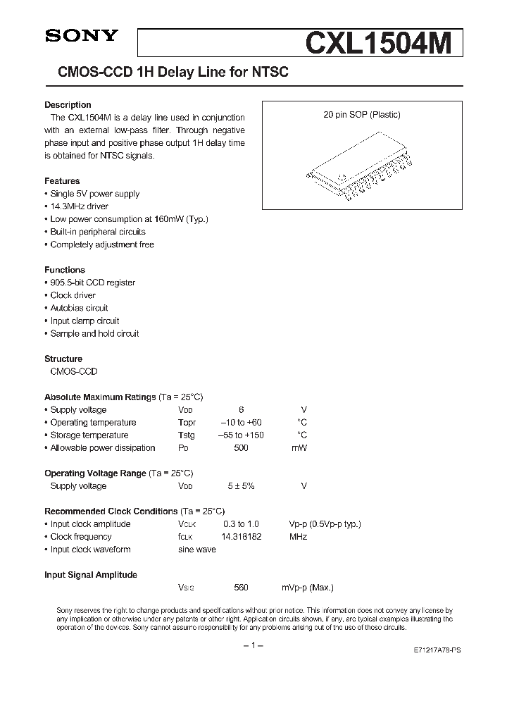 CXL1504M_24224.PDF Datasheet