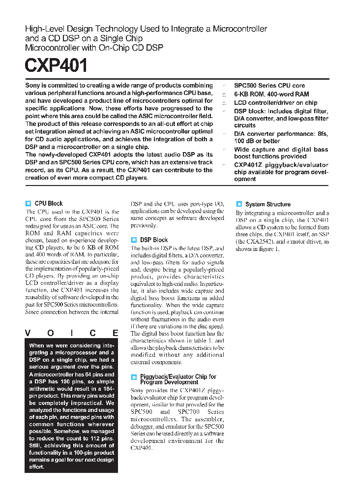 CXP401_42102.PDF Datasheet