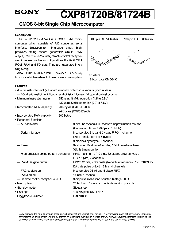 CXP81720B_142827.PDF Datasheet