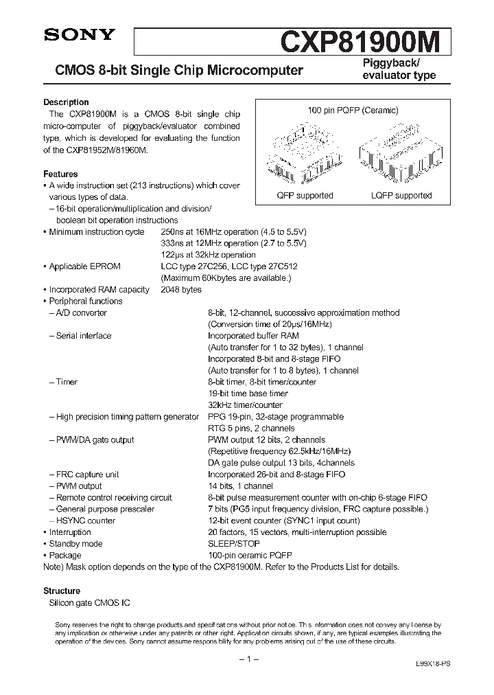 CXP81900M_175328.PDF Datasheet