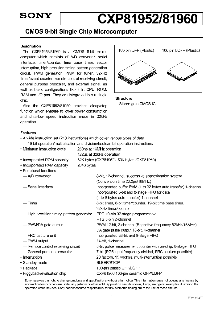 CXP81952_175329.PDF Datasheet
