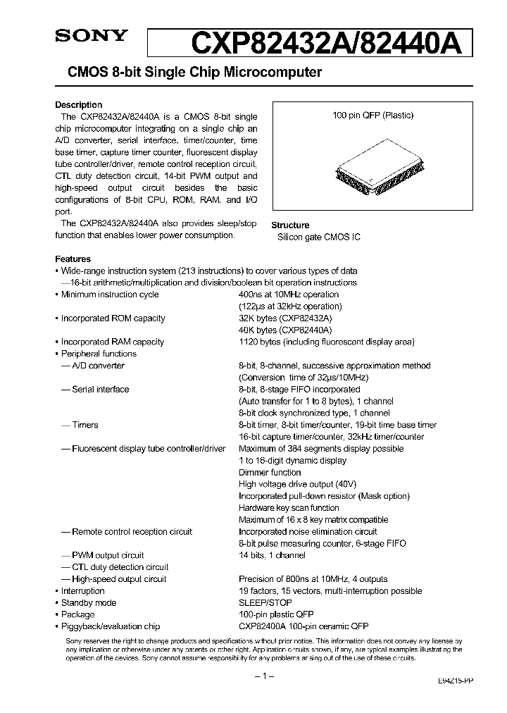 CXP82432A_94470.PDF Datasheet