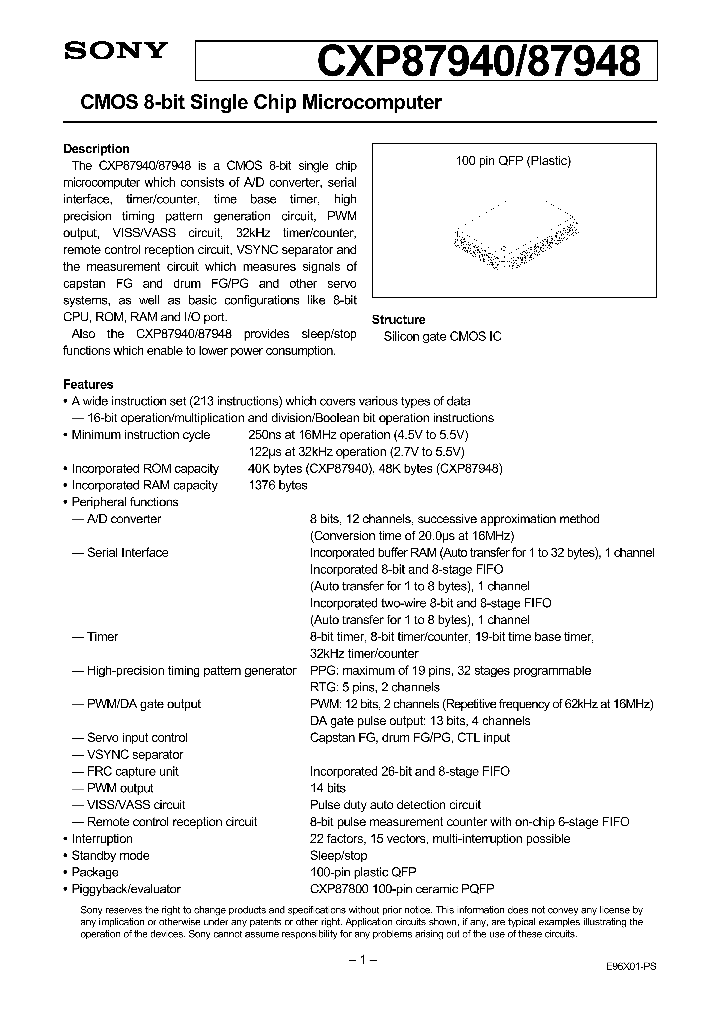 CXP87940_166313.PDF Datasheet
