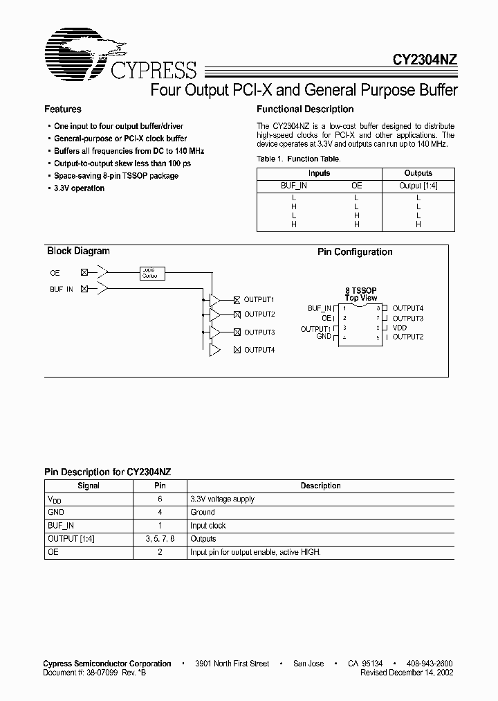 CY2304NZ_105641.PDF Datasheet