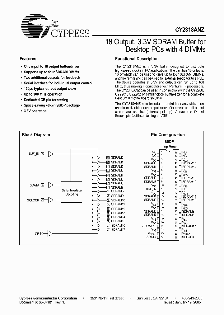 CY2318ANZ_164943.PDF Datasheet