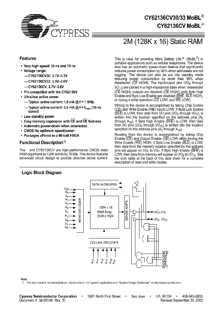 CY62136CV30_44740.PDF Datasheet