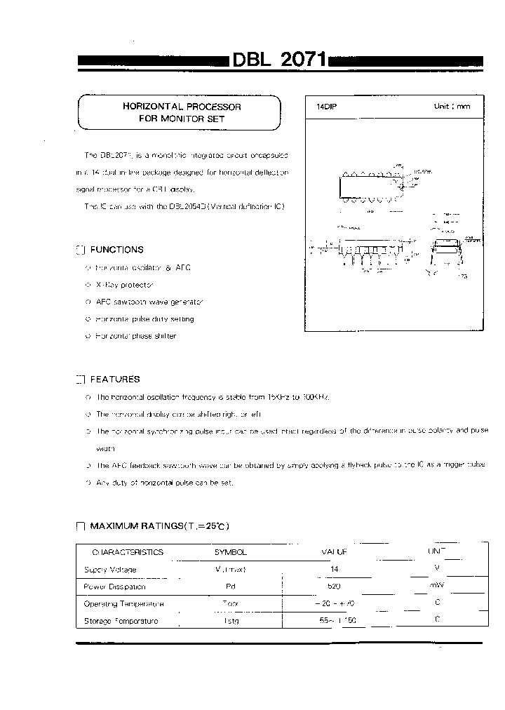DBL2071_118566.PDF Datasheet