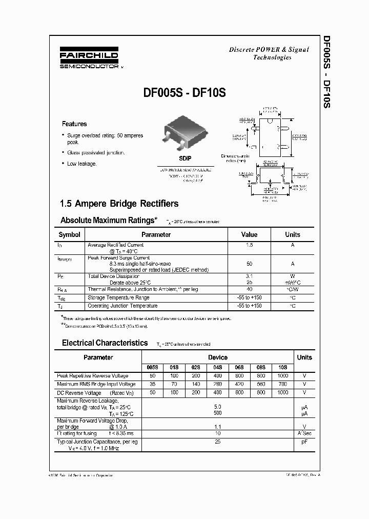 DF005S-DF10S_161743.PDF Datasheet