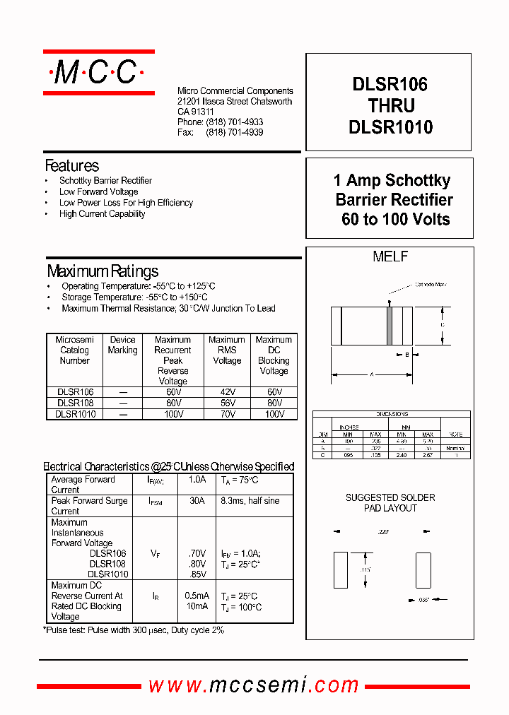 DLSR106_161238.PDF Datasheet