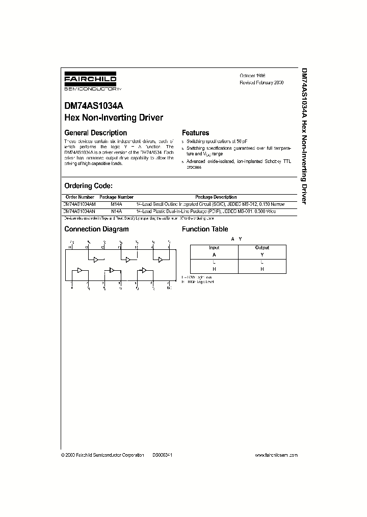 DM74AS1034_86764.PDF Datasheet