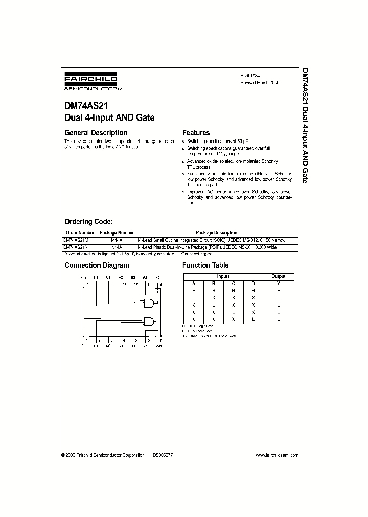 DM74AS21_86790.PDF Datasheet