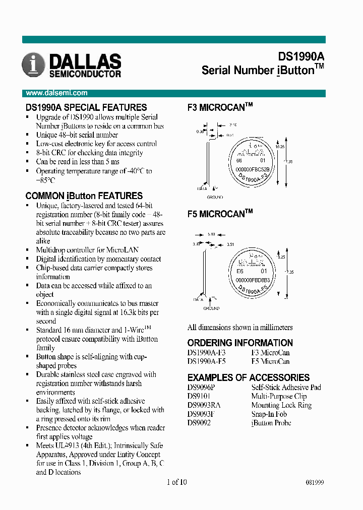 DS1990_152902.PDF Datasheet