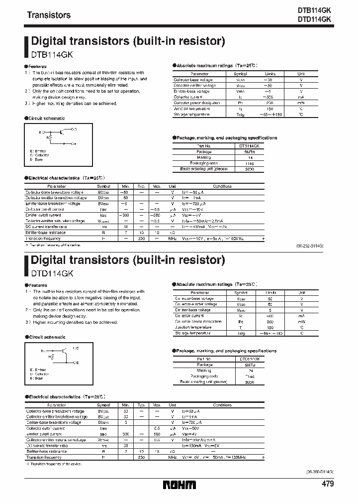 DTD114GK_70598.PDF Datasheet