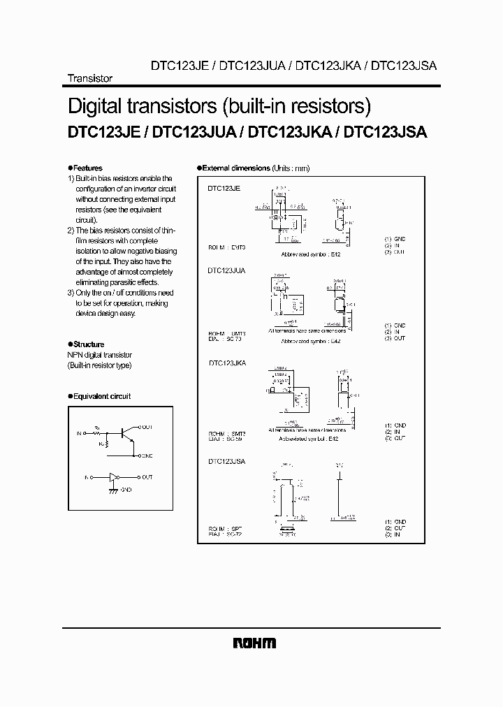 DTC123JE_93827.PDF Datasheet