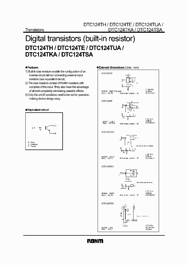 DTC124TE_24728.PDF Datasheet