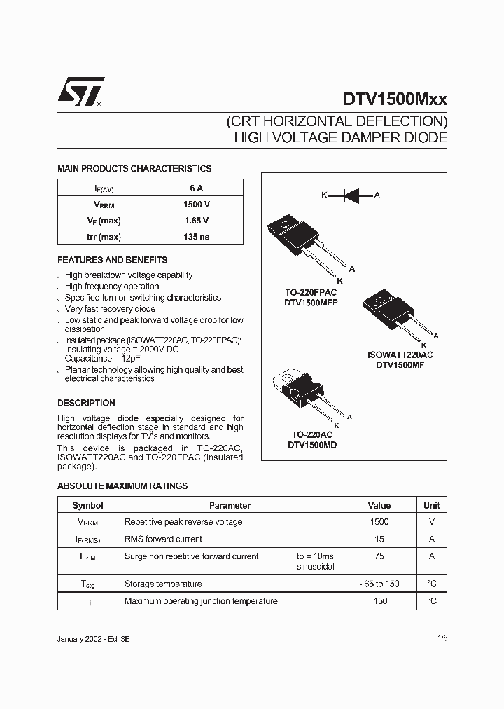 DTV1500M_62956.PDF Datasheet