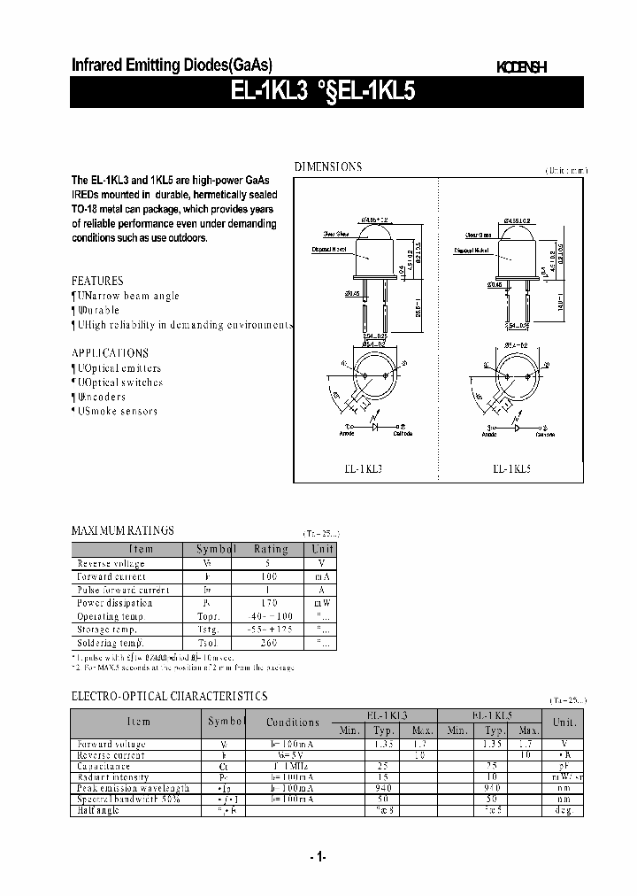 EL-1KL3_188649.PDF Datasheet
