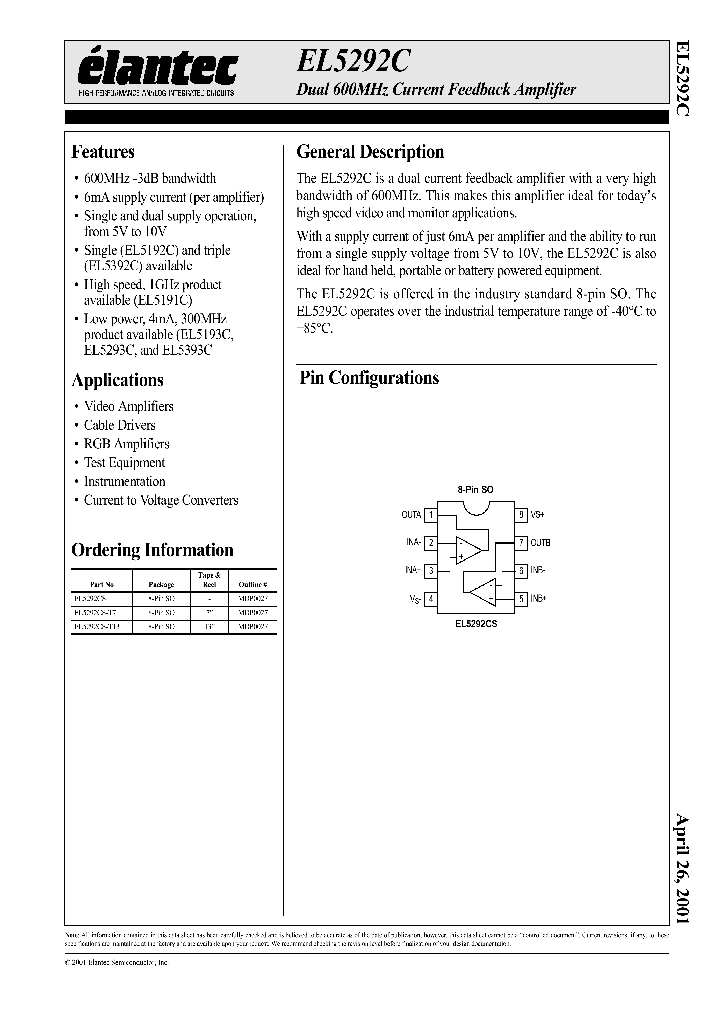 EL5292C_118870.PDF Datasheet