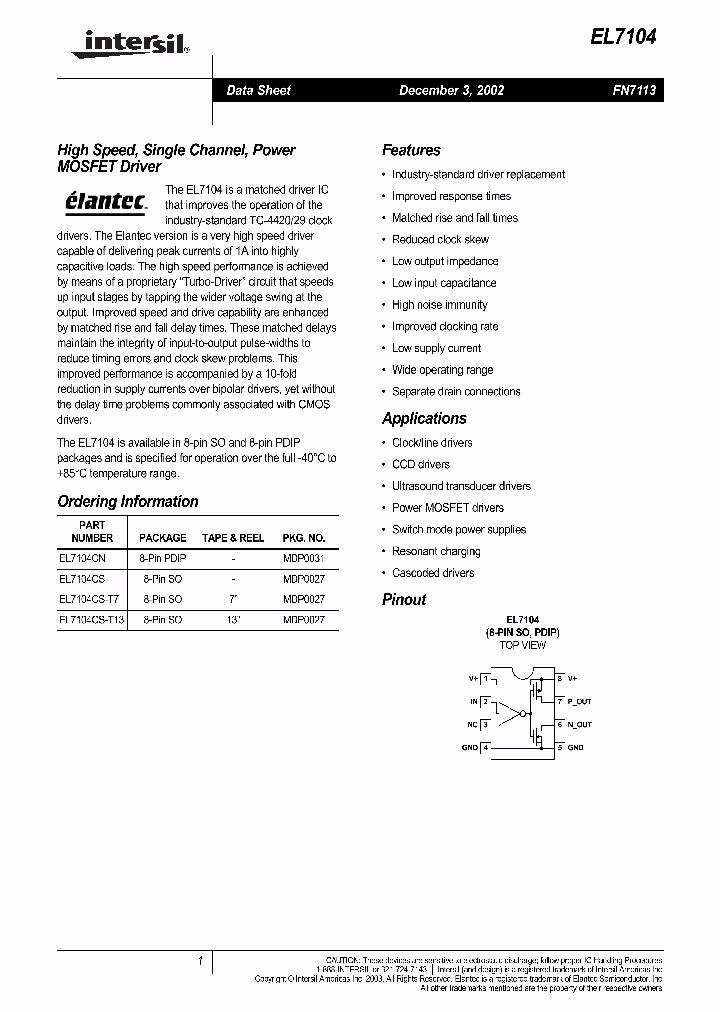 EL7104_157008.PDF Datasheet