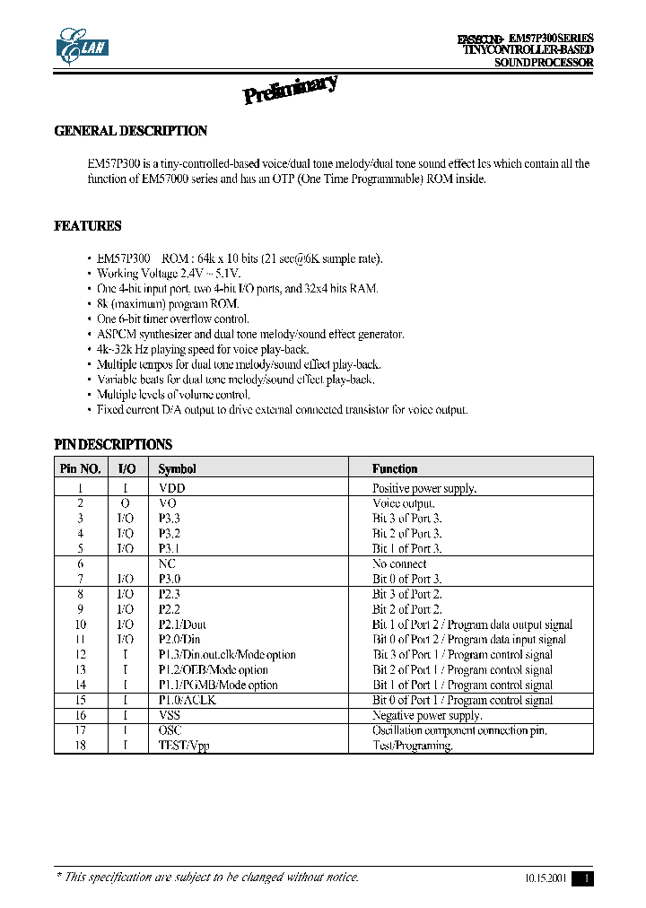 EM57P300_185742.PDF Datasheet