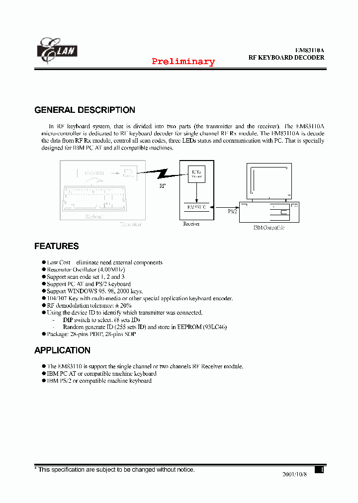 EM83110_176927.PDF Datasheet