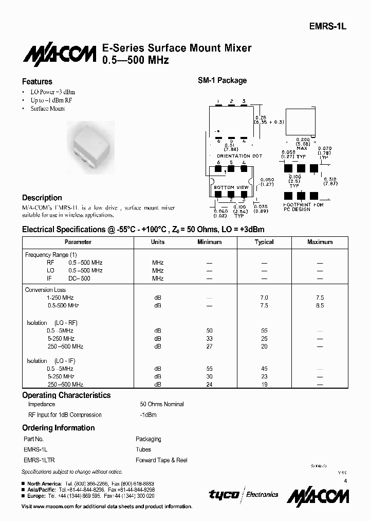 EMRS-1L_82306.PDF Datasheet