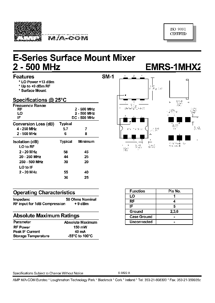 EMRS-1MHX2_82310.PDF Datasheet