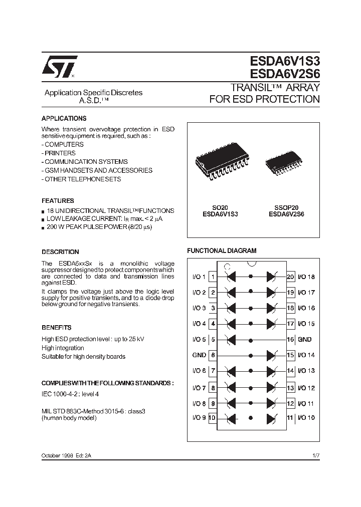 ESDA6V1S3_24178.PDF Datasheet