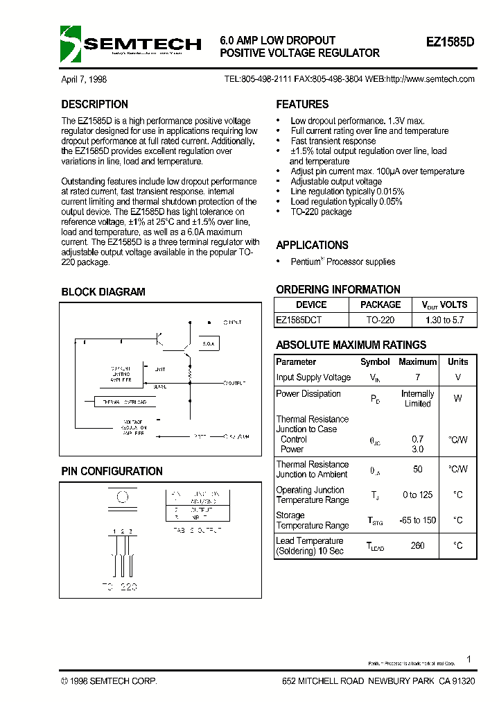 EZ1585D_25302.PDF Datasheet