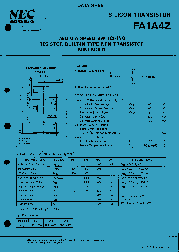 FA1A4Z_135195.PDF Datasheet