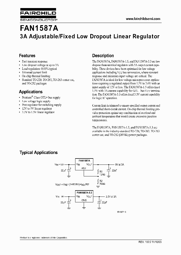 FAN1587A_25487.PDF Datasheet
