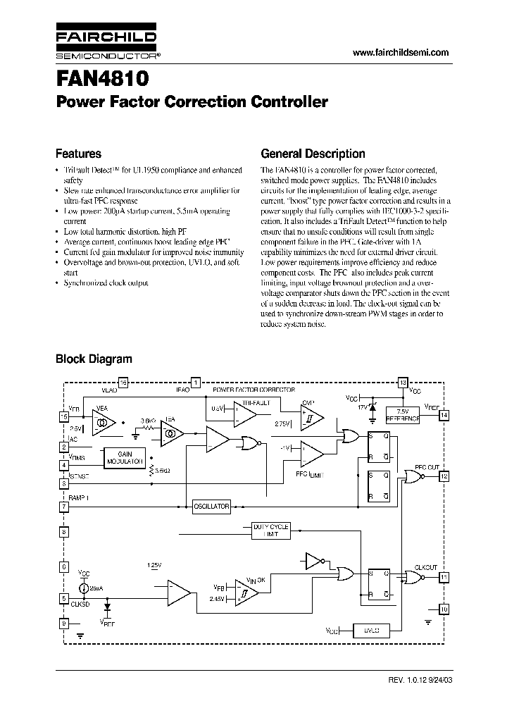 FAN4810_39419.PDF Datasheet