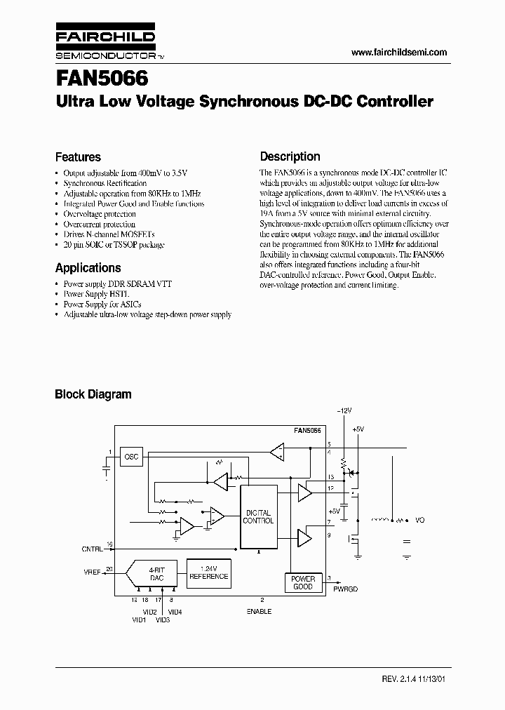 FAN5066_170861.PDF Datasheet