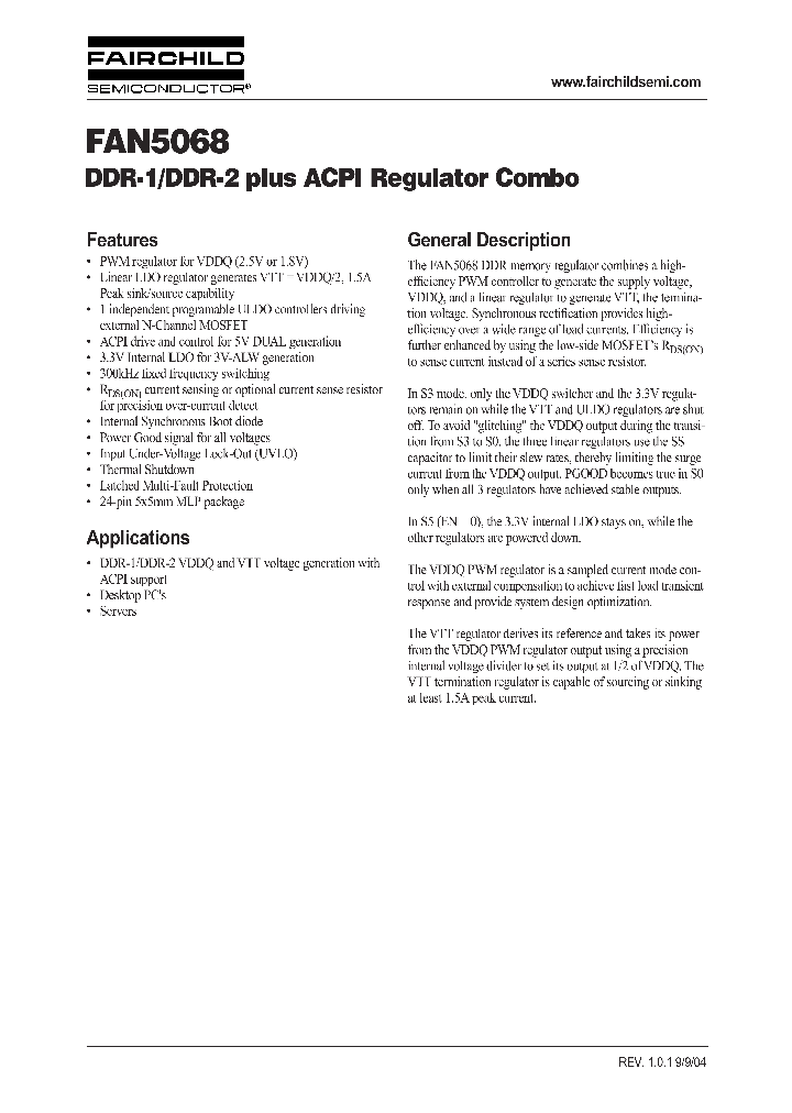 FAN5068_170863.PDF Datasheet