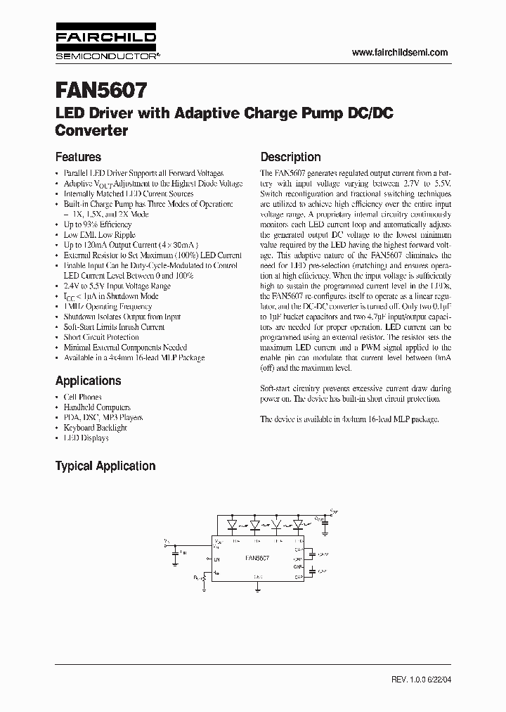 FAN5607_185510.PDF Datasheet