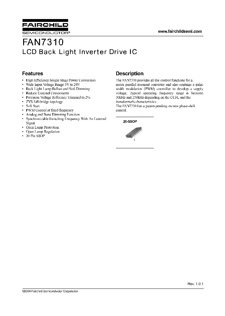 FAN7310_105088.PDF Datasheet